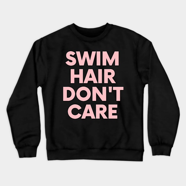 Funny swimming quote Crewneck Sweatshirt by Realfashion